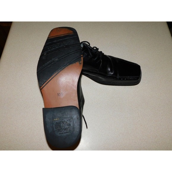 Stacy Adams Mens Black Leather Dress Formal Shoes Size 10.5 M main image 6